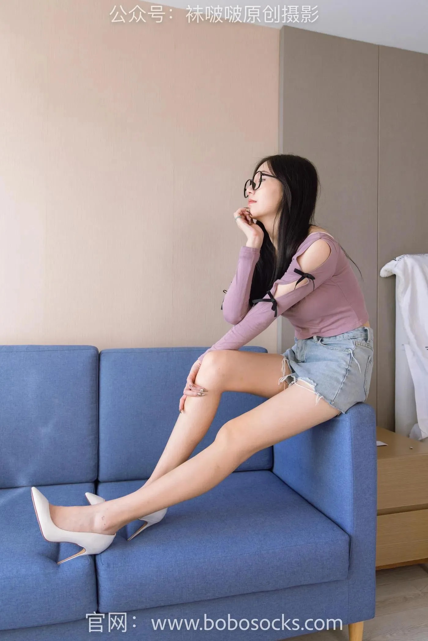 [BoBoSocks袜啵啵]NO.162 小甜豆-高跟鞋、肉丝、裸足 [167P]插图4